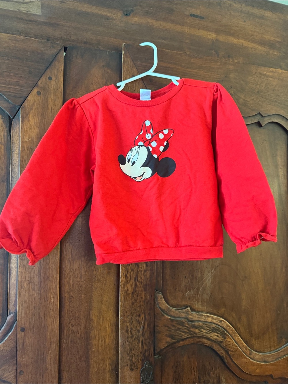 Disney Minnie Mouse Sweatshirt Girls Size 5